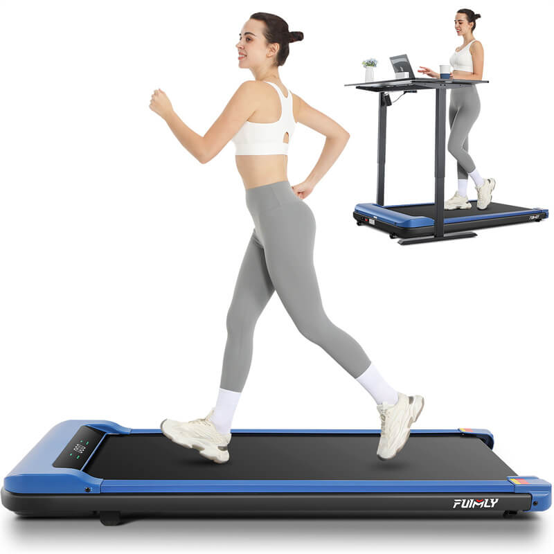 Walking Pad Treadmill with Remote Control & LED Display F5975