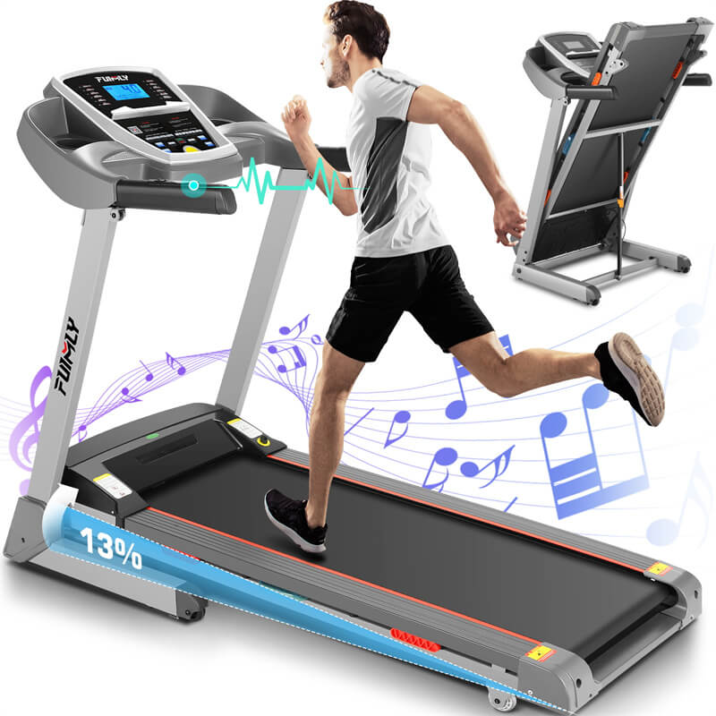 Folding Treadmill with Auto Incline F4098