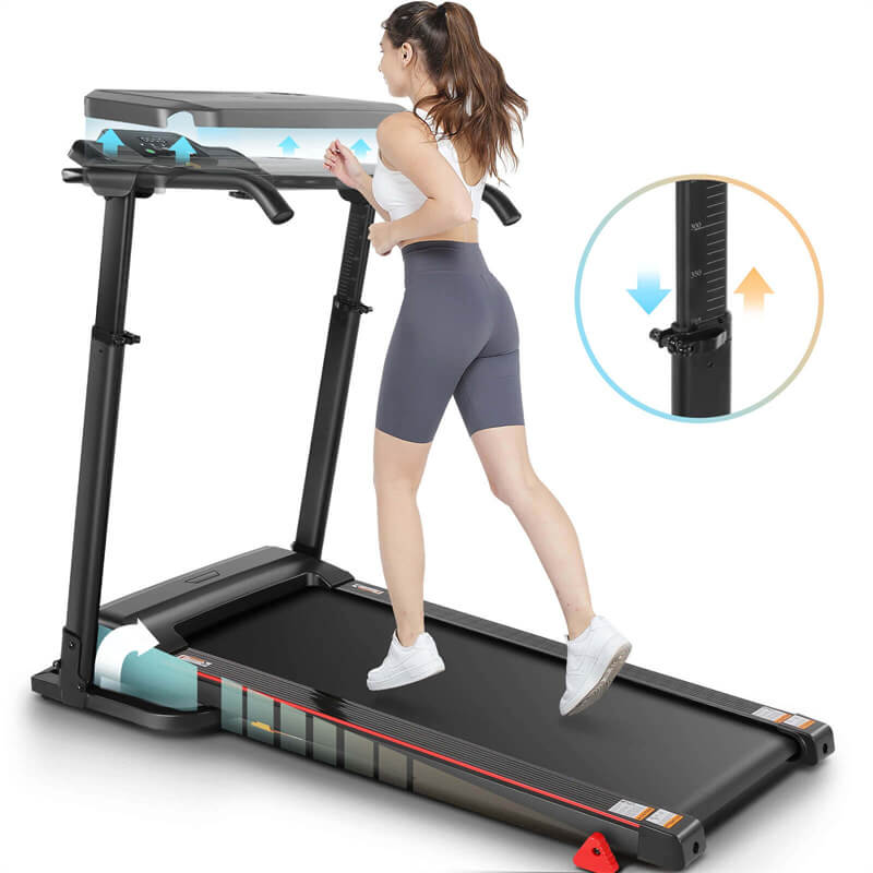 Foldable Treadmill with Liftable Tabletop F5972