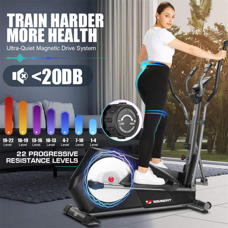 Elliptical Exercise Machine Trainer Y5900