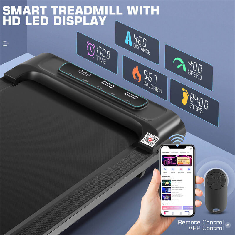 Walking Treadmills with App & Remote Control F5976