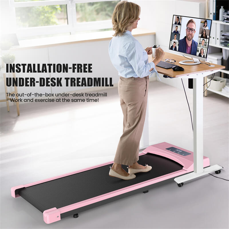 Installation-Free Walking Pad Treadmill Under Desk K5885