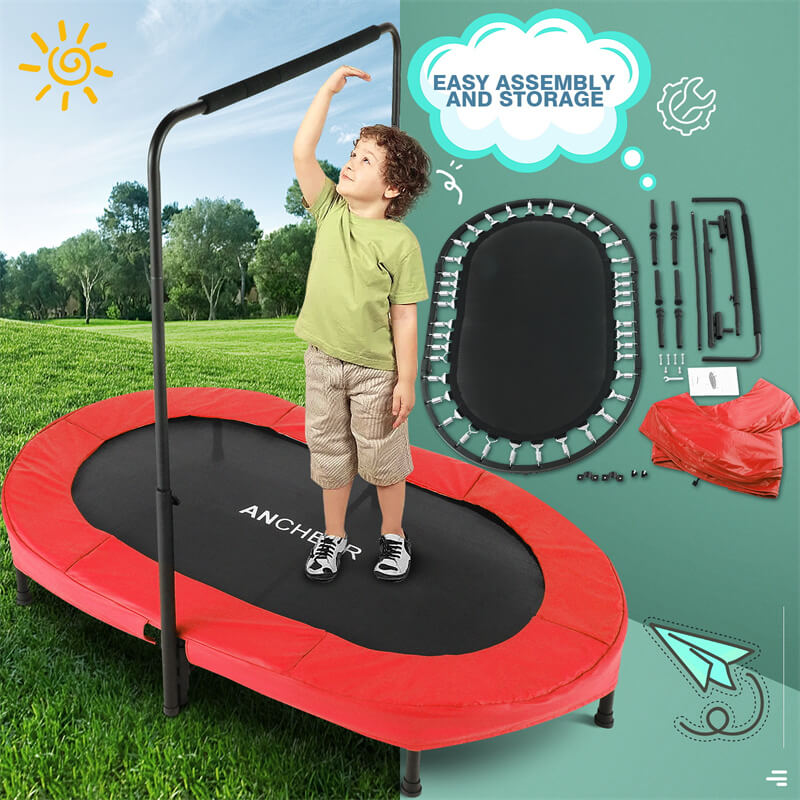 ANCHEER Foldable Rebounder Trampoline for kids adults A5144