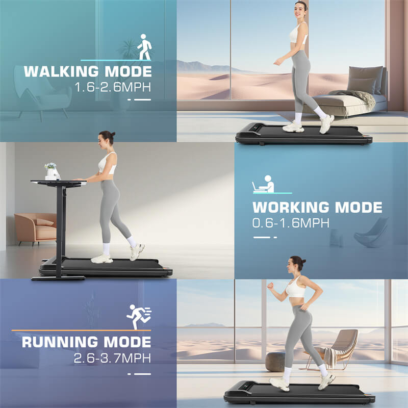 Walking Pad Treadmill with Remote Control & LED Display F5975