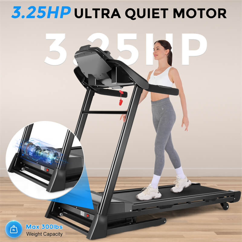 Automatic incline treadmill with USB Port A5570