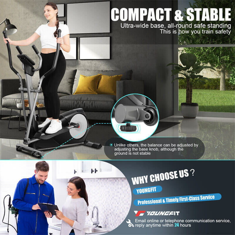 Elliptical Exercise Machine Trainer Y5900