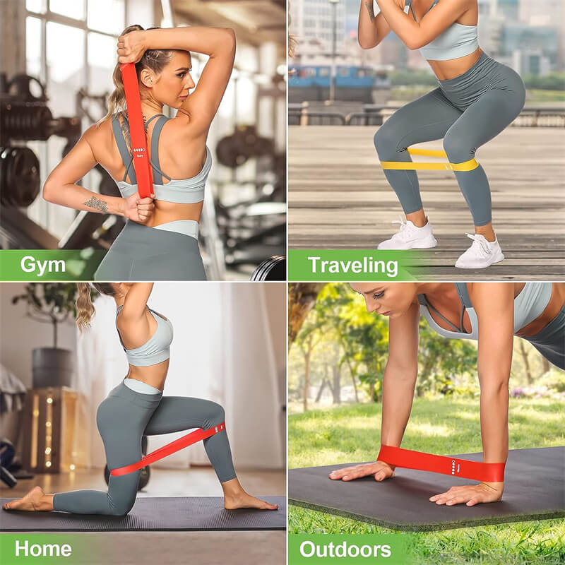 Leg Exercise Resistance Bands for Home Fitness