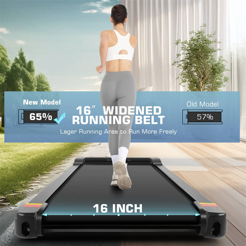 Walking Pad Treadmill with Remote Control & LED Display F5975